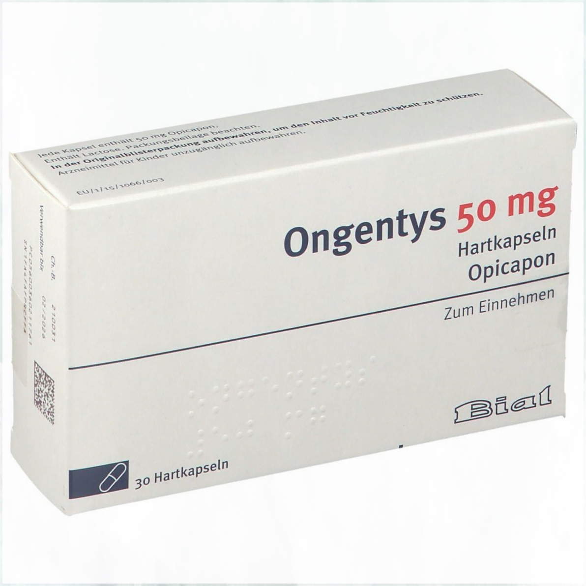奥匹卡朋(Opicapone)：一种靶向帕金森病的新型药物