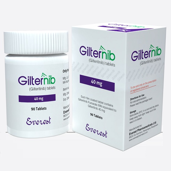 吉瑞替尼（Gilteritinib）：能够有效治疗AML的新药
