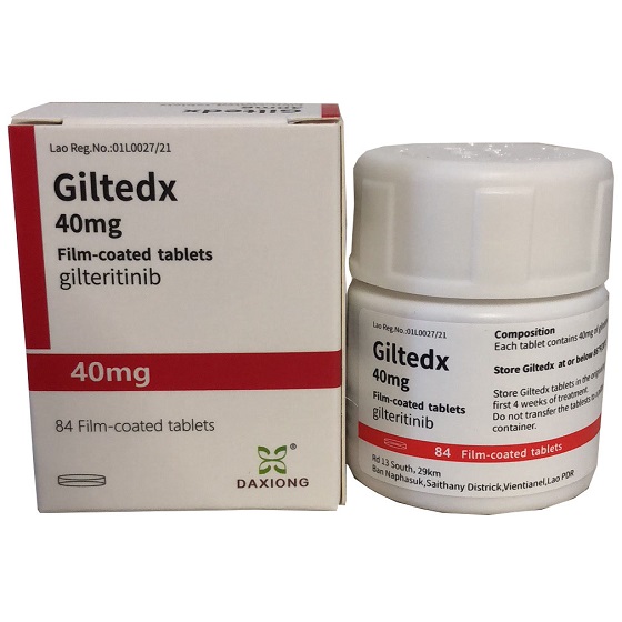 吉列替尼(Gilteritinib)说明书：用法、剂量及注意事项