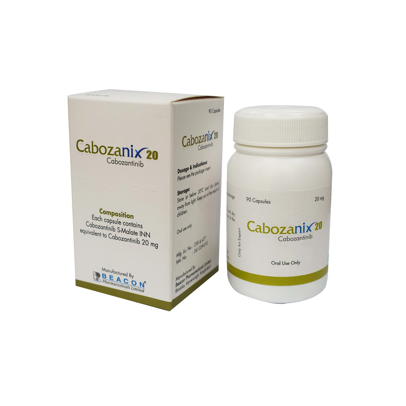 卡博替尼(Cabozantinib)Cazanat价格贵不贵