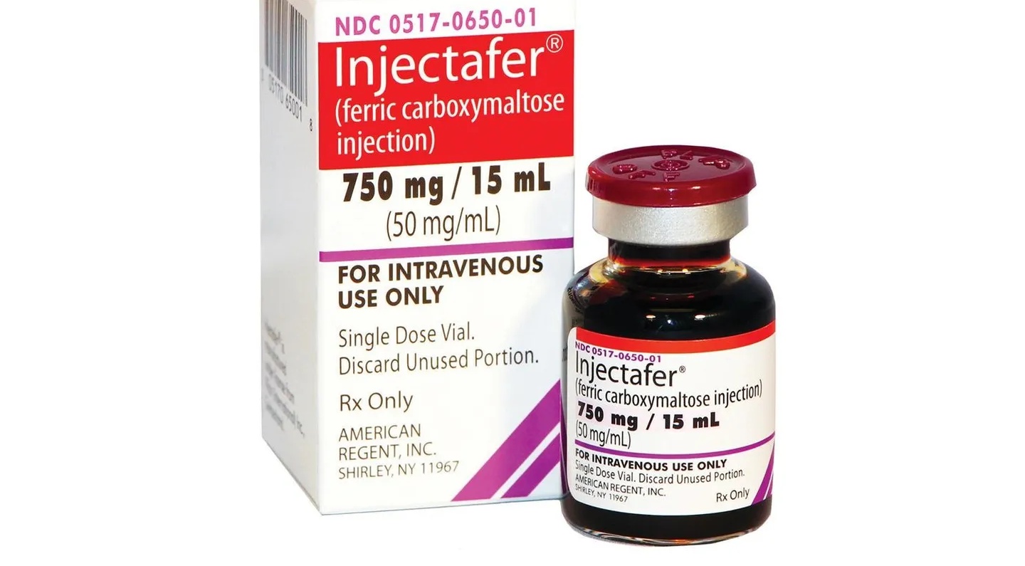 羧甲麦芽糖 ferric carboxymaltose Injectafer