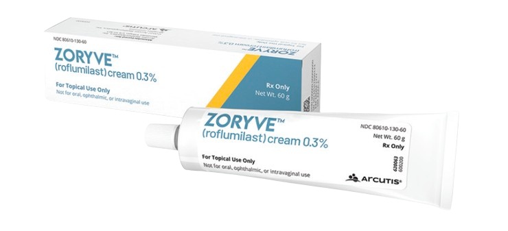 罗氟司特 roflumilast ZORYVE