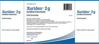 尿苷三醋酸酯 uridine triacetate Xuriden