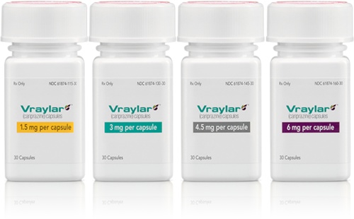 卡比米嗪 cariprazine Vraylar