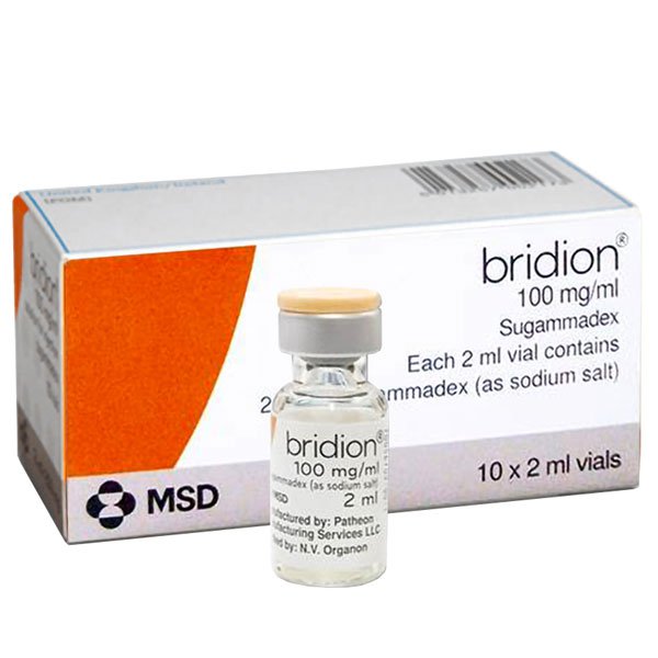 舒更葡糖 sugammadex Bridion