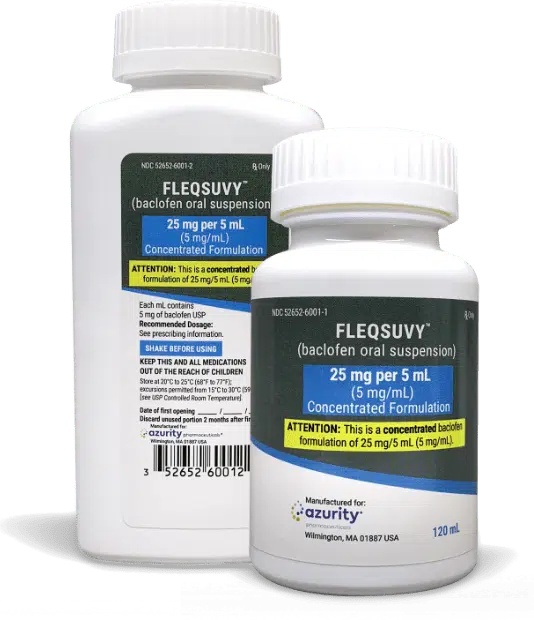 巴氯芬 baclofen Fleqsuvy